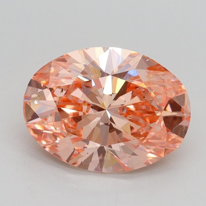 Loose Diamond - OVAL 1.8ct Fancy Intense Pink SI1: Loose Diamond - OVAL 1.8ct Fancy Intense Pink SI1 Source: This is a real non-mined Diamond that has been grown in a lab Shape: OVAL Carats: 1.8 Color: Fancy Intense Pink Certification: IGI Video: