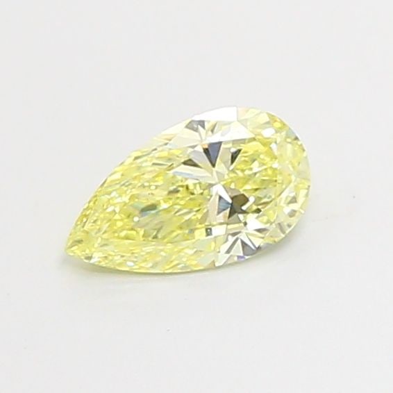 Loose Diamond - PEAR 0.6ct Fancy Yellow VS1: Loose Diamond - PEAR 0.6ct Fancy Yellow VS1 Source: This is a real non-mined Diamond that has been grown in a lab Shape: PEAR Carats: 0.6 Color: Fancy Yellow Certification: IGI Video: