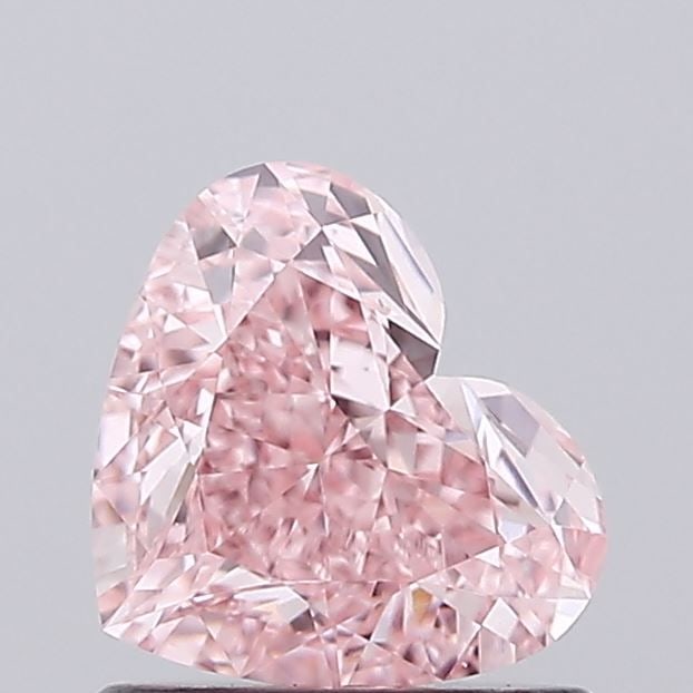 Loose Diamond - HEART 1.01ct Fancy Vivid Pink VVS2: Loose Diamond - HEART 1.01ct Fancy Vivid Pink VVS2 Source: This is a real non-mined Diamond that has been grown in a lab Shape: HEART Carats: 1.01 Color: Fancy Vivid Pink Certification: IGI Video: