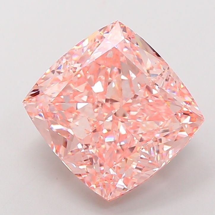 Loose Diamond - CUSHION MODIFIED 10.06ct Fancy Intense Pink VS1: Loose Diamond - CUSHION MODIFIED 10.06ct Fancy Intense Pink VS1 Source: This is a real non-mined Diamond that has been grown in a lab Shape: CUSHION MODIFIED Carats: 10.06 Color: Fancy Intense Pink Ce
