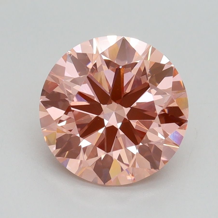 Ideal Loose Diamond - ROUND 2.1ct Fancy Intense Pink VS1: Ideal Loose Diamond - ROUND 2.1ct Fancy Intense Pink VS1 Source: This is a real non-mined Diamond that has been grown in a lab Shape: ROUND Carats: 2.1 Color: Fancy Intense Pink Certification: IGI Vid