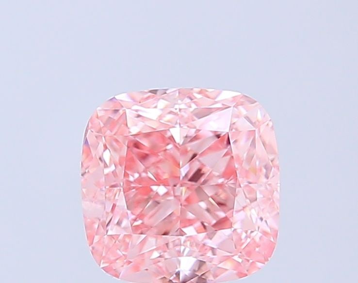 Loose Diamond - CUSHION MODIFIED 2.51ct Fancy Vivid Pink VS1: Loose Diamond - CUSHION MODIFIED 2.51ct Fancy Vivid Pink VS1 Source: This is a real non-mined Diamond that has been grown in a lab Shape: CUSHION MODIFIED Carats: 2.51 Color: Fancy Vivid Pink Certific