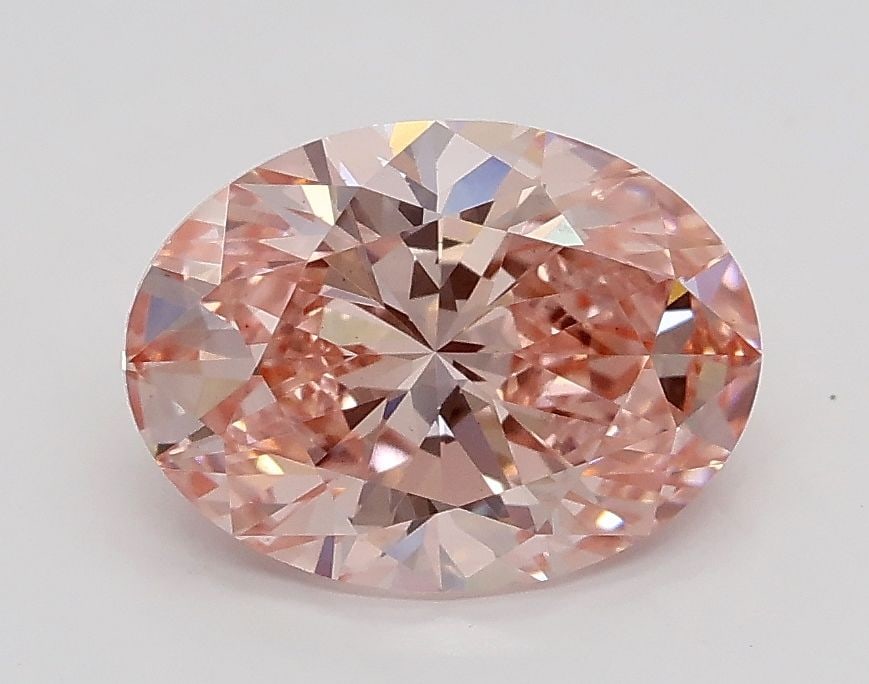 Loose Diamond - OVAL 1.5ct Fancy Vivid Pink VS2: Loose Diamond - OVAL 1.5ct Fancy Vivid Pink VS2 Source: This is a real non-mined Diamond that has been grown in a lab Shape: OVAL Carats: 1.5 Color: Fancy Vivid Pink Certification: IGI Video: