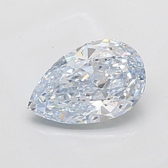 Loose Diamond - PEAR 1.53ct Fancy Light Blue VS1: Loose Diamond - PEAR 1.53ct Fancy Light Blue VS1 Source: This is a real non-mined Diamond that has been grown in a lab Shape: PEAR Carats: 1.53 Color: Fancy Light Blue Certification: IGI The Diamond D