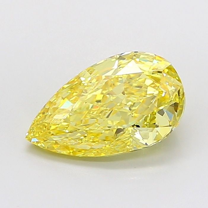 Loose Diamond - PEAR 4.51ct Fancy Vivid Yellow SI1: Loose Diamond - PEAR 4.51ct Fancy Vivid Yellow SI1 Source: This is a real non-mined Diamond that has been grown in a lab Shape: PEAR Carats: 4.51 Color: Fancy Vivid Yellow Certification: IGI Video: