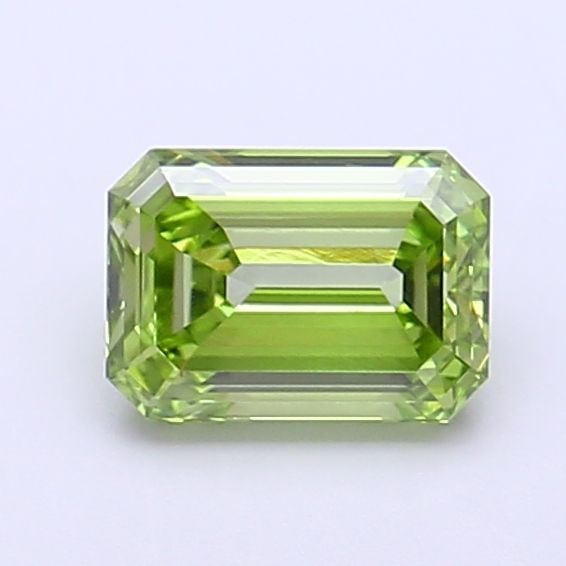 Loose Diamond - EMERALD 1.01ct Fancy Vivid Green VS1: Loose Diamond - EMERALD 1.01ct Fancy Vivid Green VS1 Source: This is a real non-mined Diamond that has been grown in a lab Shape: EMERALD Carats: 1.01 Color: Fancy Vivid Green Certification: NONE Vide