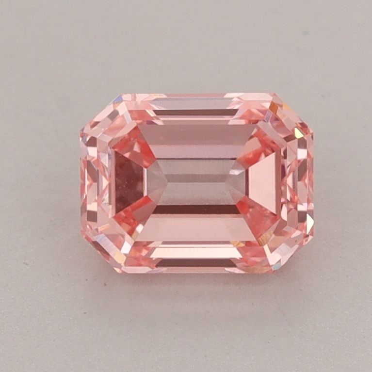 Loose Diamond - EMERALD 1.18ct Fancy Vivid Pink SI1: Loose Diamond - EMERALD 1.18ct Fancy Vivid Pink SI1 Source: This is a real non-mined Diamond that has been grown in a lab Shape: EMERALD Carats: 1.18 Color: Fancy Vivid Pink Certification: IGI Video: