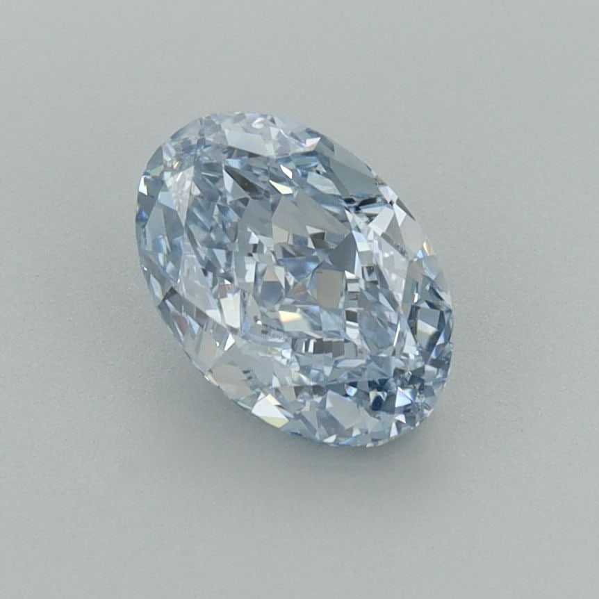Loose Diamond - OVAL 1.04ct Fancy Intense Blue VS1: Loose Diamond - OVAL 1.04ct Fancy Intense Blue VS1 Source: This is a real non-mined Diamond that has been grown in a lab Shape: OVAL Carats: 1.04 Color: Fancy Intense Blue Certification: IGI Video: