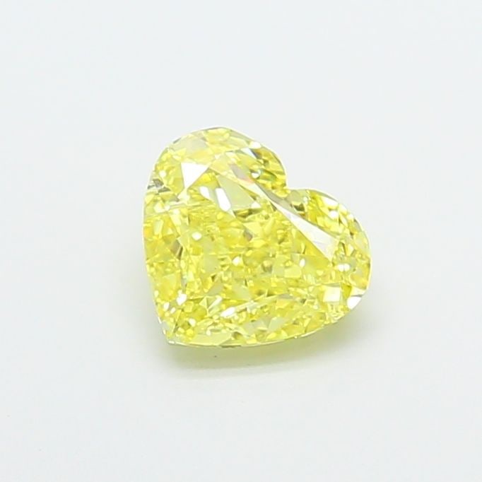 Loose Diamond - HEART 1.51ct Fancy Intense Yellow VVS2: Loose Diamond - HEART 1.51ct Fancy Intense Yellow VVS2 Source: This is a real non-mined Diamond that has been grown in a lab Shape: HEART Carats: 1.51 Color: Fancy Intense Yellow Certification: IGI Vi