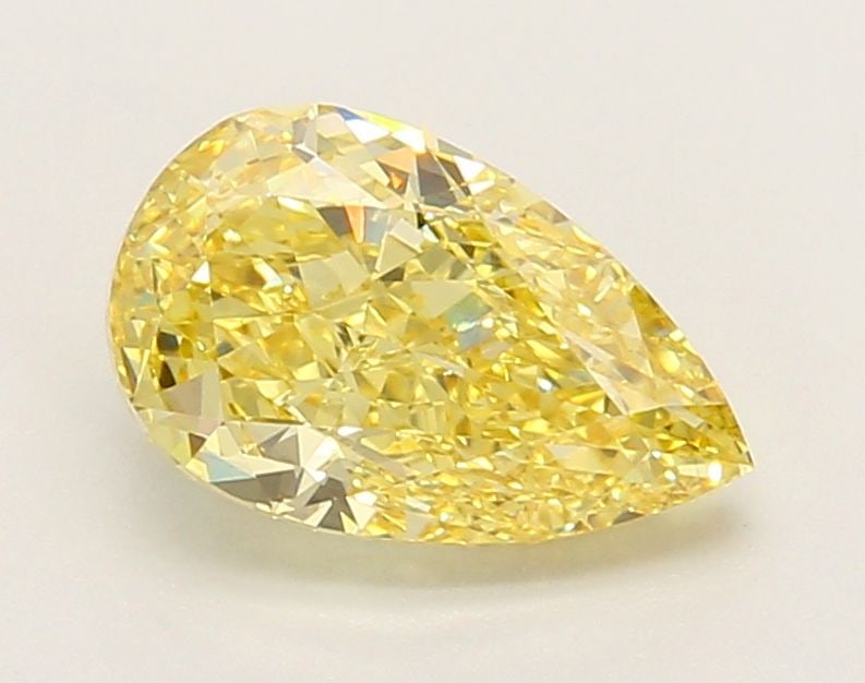 Loose Diamond - PEAR 1.69ct Fancy Vivid Yellow VS1: Loose Diamond - PEAR 1.69ct Fancy Vivid Yellow VS1 Source: This is a real non-mined Diamond that has been grown in a lab Shape: PEAR Carats: 1.69 Color: Fancy Vivid Yellow Certification: IGI Video: