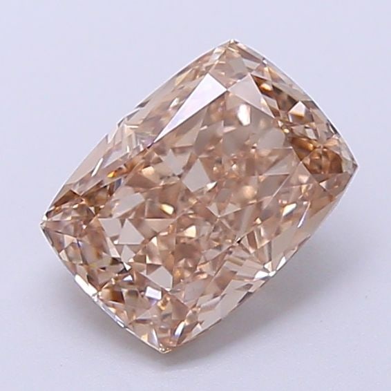 Loose Diamond - CUSHION MODIFIED 1.52ct Fancy Light Brown VS1: Loose Diamond - CUSHION MODIFIED 1.52ct Fancy Light Brown VS1 Source: This is a real non-mined Diamond that has been grown in a lab Shape: CUSHION MODIFIED Carats: 1.52 Color: Fancy Light Brown Certif