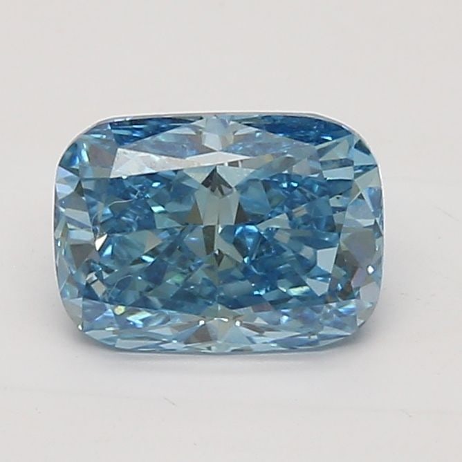 Loose Diamond - CUSHION MODIFIED 1.52ct Fancy Vivid Blue VVS2: Loose Diamond - CUSHION MODIFIED 1.52ct Fancy Vivid Blue VVS2 Source: This is a real non-mined Diamond that has been grown in a lab Shape: CUSHION MODIFIED Carats: 1.52 Color: Fancy Vivid Blue Certifi