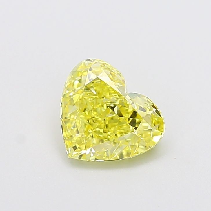 Loose Diamond - HEART 1.59ct Fancy Intense Yellow VS1: Loose Diamond - HEART 1.59ct Fancy Intense Yellow VS1 Source: This is a real non-mined Diamond that has been grown in a lab Shape: HEART Carats: 1.59 Color: Fancy Intense Yellow Certification: IGI Vid