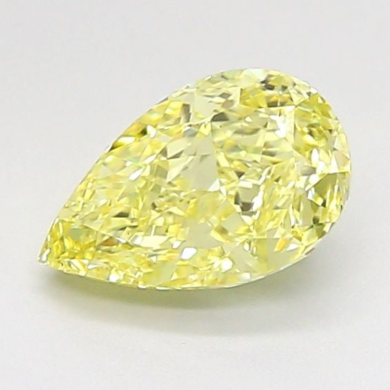 Loose Diamond - PEAR 1.06ct Fancy Yellow VS1: Loose Diamond - PEAR 1.06ct Fancy Yellow VS1 Source: This is a real non-mined Diamond that has been grown in a lab Shape: PEAR Carats: 1.06 Color: Fancy Yellow Certification: IGI Video: