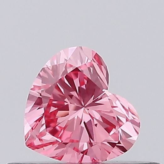 Loose Diamond - HEART 0.31ct Fancy Vivid Pink VS1: Loose Diamond - HEART 0.31ct Fancy Vivid Pink VS1 Source: This is a real non-mined Diamond that has been grown in a lab Shape: HEART Carats: 0.31 Color: Fancy Vivid Pink Certification: NONE Video: