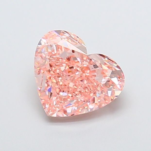 Loose Diamond - HEART 5.09ct Fancy Intense Pink VVS2: Loose Diamond - HEART 5.09ct Fancy Intense Pink VVS2 Source: This is a real non-mined Diamond that has been grown in a lab Shape: HEART Carats: 5.09 Color: Fancy Intense Pink Certification: IGI Video: