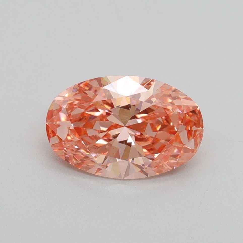 Loose Diamond - OVAL 1.0ct Fancy Vivid Pink VS1: Loose Diamond - OVAL 1.0ct Fancy Vivid Pink VS1 Source: This is a real non-mined Diamond that has been grown in a lab Shape: OVAL Carats: 1.0 Color: Fancy Vivid Pink Certification: IGI Video: