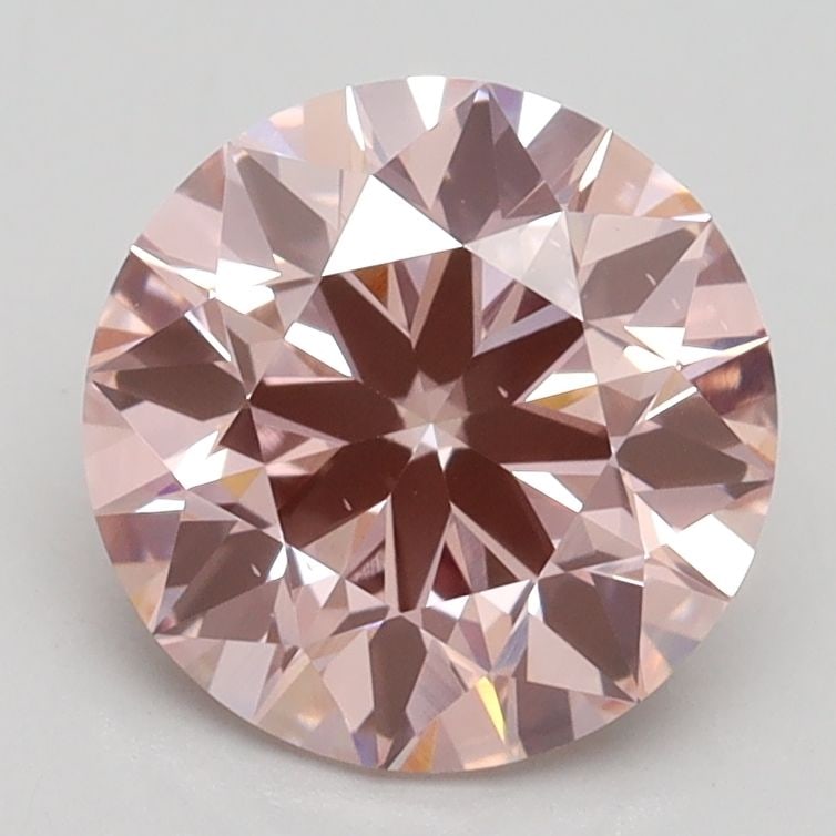 Ideal Loose Diamond - ROUND 2.18ct Fancy Intense Pink VS2: Ideal Loose Diamond - ROUND 2.18ct Fancy Intense Pink VS2 Source: This is a real non-mined Diamond that has been grown in a lab Shape: ROUND Carats: 2.18 Color: Fancy Intense Pink Certification: IGI V