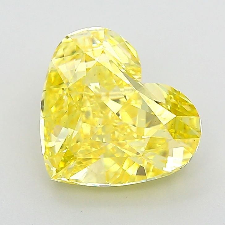 Loose Diamond - HEART 4.01ct Fancy Intense Yellow VS1: Loose Diamond - HEART 4.01ct Fancy Intense Yellow VS1 Source: This is a real non-mined Diamond that has been grown in a lab Shape: HEART Carats: 4.01 Color: Fancy Intense Yellow Certification: IGI Vid