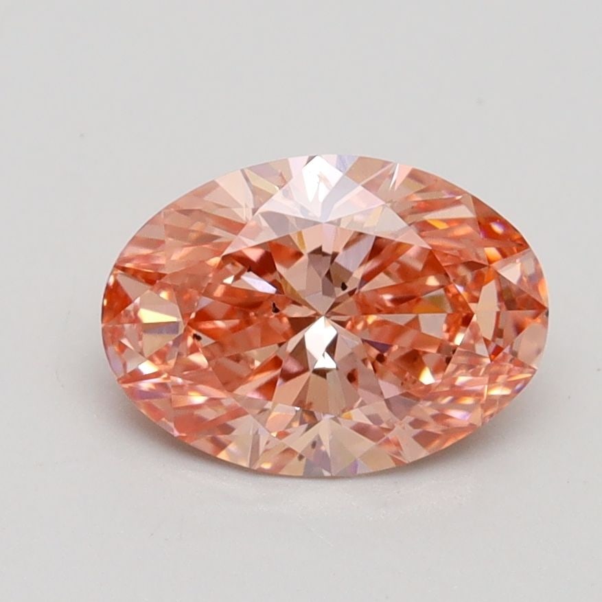 Loose Diamond - OVAL 1.31ct Fancy Vivid Pink SI1: Loose Diamond - OVAL 1.31ct Fancy Vivid Pink SI1 Source: This is a real non-mined Diamond that has been grown in a lab Shape: OVAL Carats: 1.31 Color: Fancy Vivid Pink Certification: IGI Video: