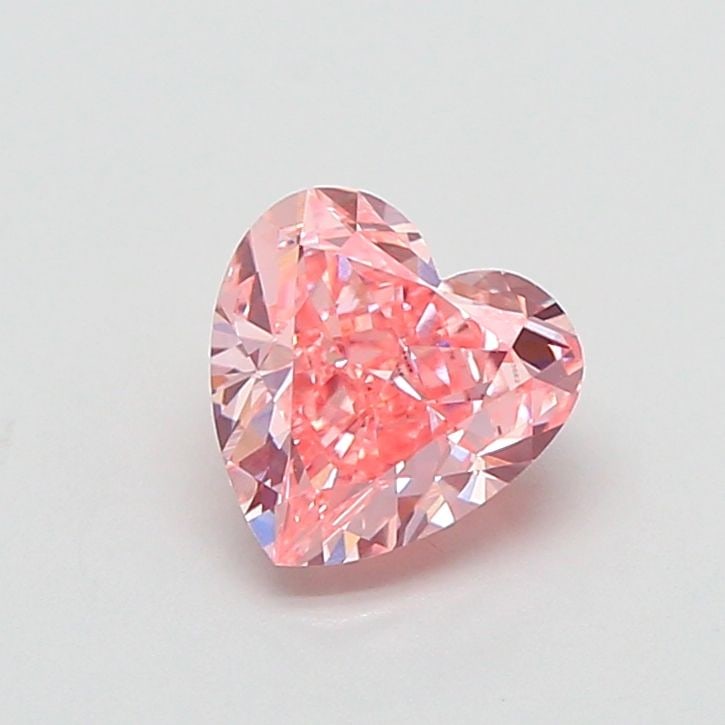 Loose Diamond - HEART 1.16ct Fancy Vivid Pink VVS2: Loose Diamond - HEART 1.16ct Fancy Vivid Pink VVS2 Source: This is a real non-mined Diamond that has been grown in a lab Shape: HEART Carats: 1.16 Color: Fancy Vivid Pink Certification: IGI Video: