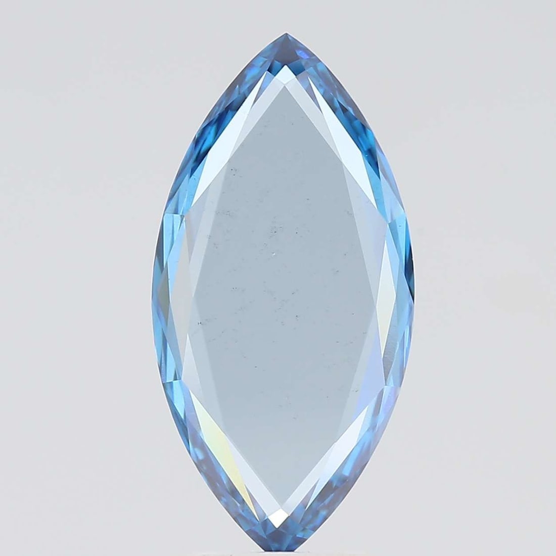 Loose Diamond - ROSE 3.22ct Fancy Vivid Blue VS1: Loose Diamond - ROSE 3.22ct Fancy Vivid Blue VS1 Source: This is a real non-mined Diamond that has been grown in a lab Shape: ROSE Carats: 3.22 Color: Fancy Vivid Blue Certification: NONE Video: