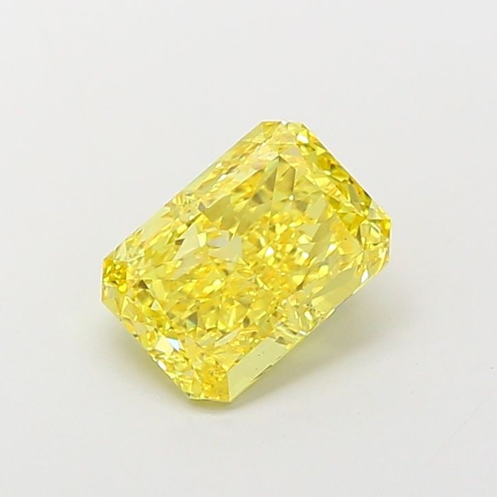 Loose Diamond - RADIANT 2.5ct Fancy Vivid Yellow VS2: Loose Diamond - RADIANT 2.5ct Fancy Vivid Yellow VS2 Source: This is a real non-mined Diamond that has been grown in a lab Shape: RADIANT Carats: 2.5 Color: Fancy Vivid Yellow Certification: IGI Video