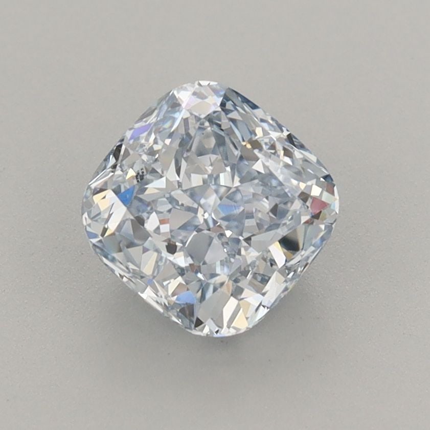 Loose Diamond - CUSHION MODIFIED 1.31ct Fancy Blue VS2: Loose Diamond - CUSHION MODIFIED 1.31ct Fancy Blue VS2 Source: This is a real non-mined Diamond that has been grown in a lab Shape: CUSHION MODIFIED Carats: 1.31 Color: Fancy Blue Certification: IGI V