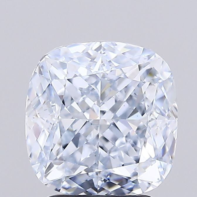 Loose Diamond - CUSHION MODIFIED 3.08ct Fancy Blue VS2: Loose Diamond - CUSHION MODIFIED 3.08ct Fancy Blue VS2 Source: This is a real non-mined Diamond that has been grown in a lab Shape: CUSHION MODIFIED Carats: 3.08 Color: Fancy Blue Certification: IGI V