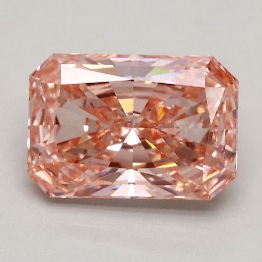Loose Diamond - RADIANT 1.6ct Fancy Intense Pink VS1: Loose Diamond - RADIANT 1.6ct Fancy Intense Pink VS1 Source: This is a real non-mined Diamond that has been grown in a lab Shape: RADIANT Carats: 1.6 Color: Fancy Intense Pink Certification: IGI Video