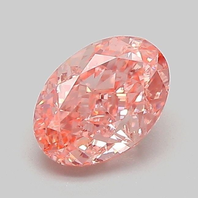 Loose Diamond - OVAL 1.01ct Fancy Vivid Pink VS1: Loose Diamond - OVAL 1.01ct Fancy Vivid Pink VS1 Source: This is a real non-mined Diamond that has been grown in a lab Shape: OVAL Carats: 1.01 Color: Fancy Vivid Pink Certification: IGI Video: