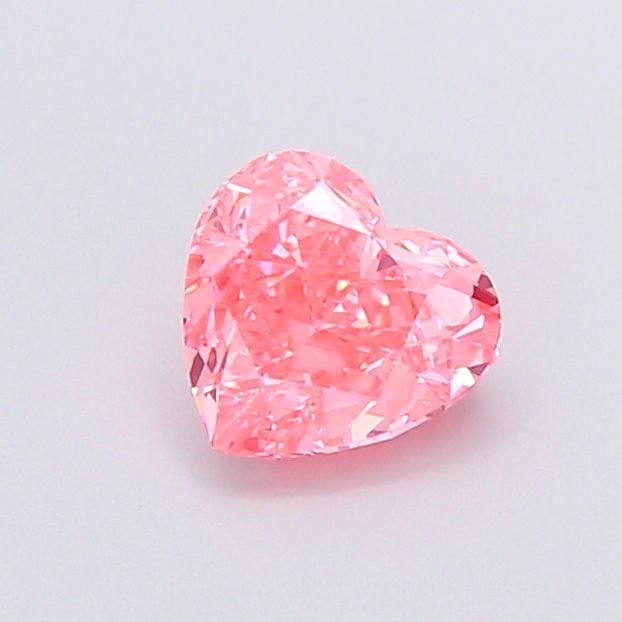 Loose Diamond - HEART 1.53ct Fancy Vivid Pink VS1: Loose Diamond - HEART 1.53ct Fancy Vivid Pink VS1 Source: This is a real non-mined Diamond that has been grown in a lab Shape: HEART Carats: 1.53 Color: Fancy Vivid Pink Certification: IGI Video: