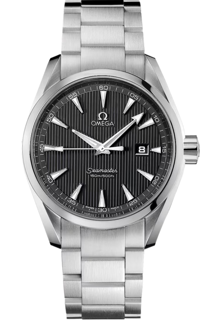 Omega Ref. 231.10.39.61.06.001 Seamaster 150m Gray Dial Steel Bracelet (1 of 6)