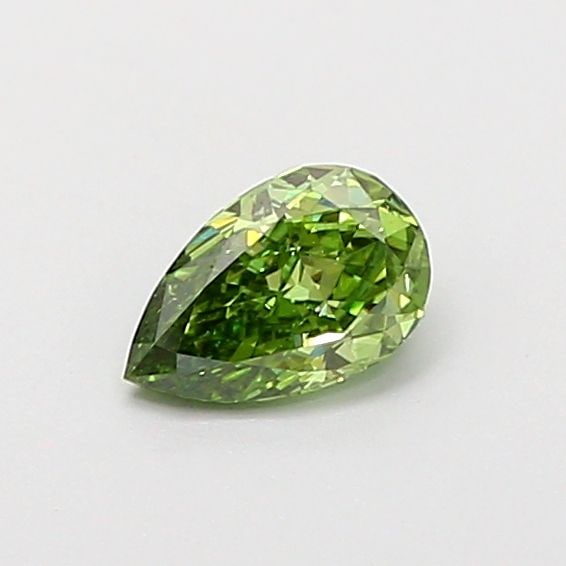 Loose Diamond - PEAR 0.32ct Fancy Vivid Green VS1: Loose Diamond - PEAR 0.32ct Fancy Vivid Green VS1 Source: This is a real non-mined Diamond that has been grown in a lab Shape: PEAR Carats: 0.32 Color: Fancy Vivid Green Certification: NONE Video: