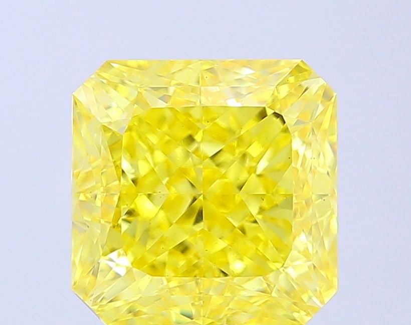 Loose Diamond - SQUARE RADIANT 6.05ct Fancy Vivid Yellow VS1: Loose Diamond - SQUARE RADIANT 6.05ct Fancy Vivid Yellow VS1 Source: This is a real non-mined Diamond that has been grown in a lab Shape: SQUARE RADIANT Carats: 6.05 Color: Fancy Vivid Yellow Certific