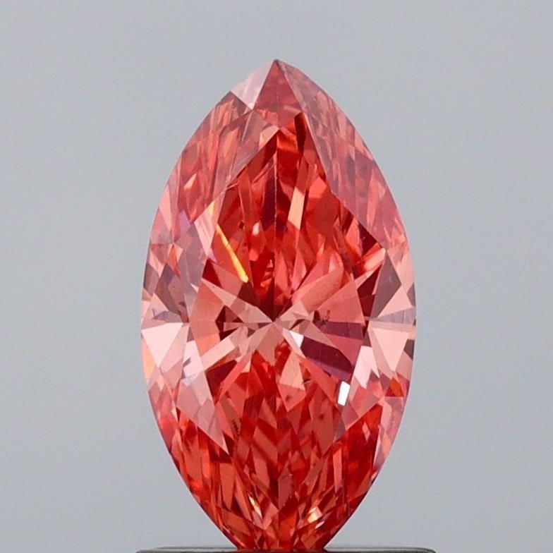 Loose Diamond - MARQUISE 1.07ct Fancy Vivid Brown Pink VS2: Loose Diamond - MARQUISE 1.07ct Fancy Vivid Brown Pink VS2 Source: This is a real non-mined Diamond that has been grown in a lab Shape: MARQUISE Carats: 1.07 Color: Fancy Vivid Brown Pink Certificatio