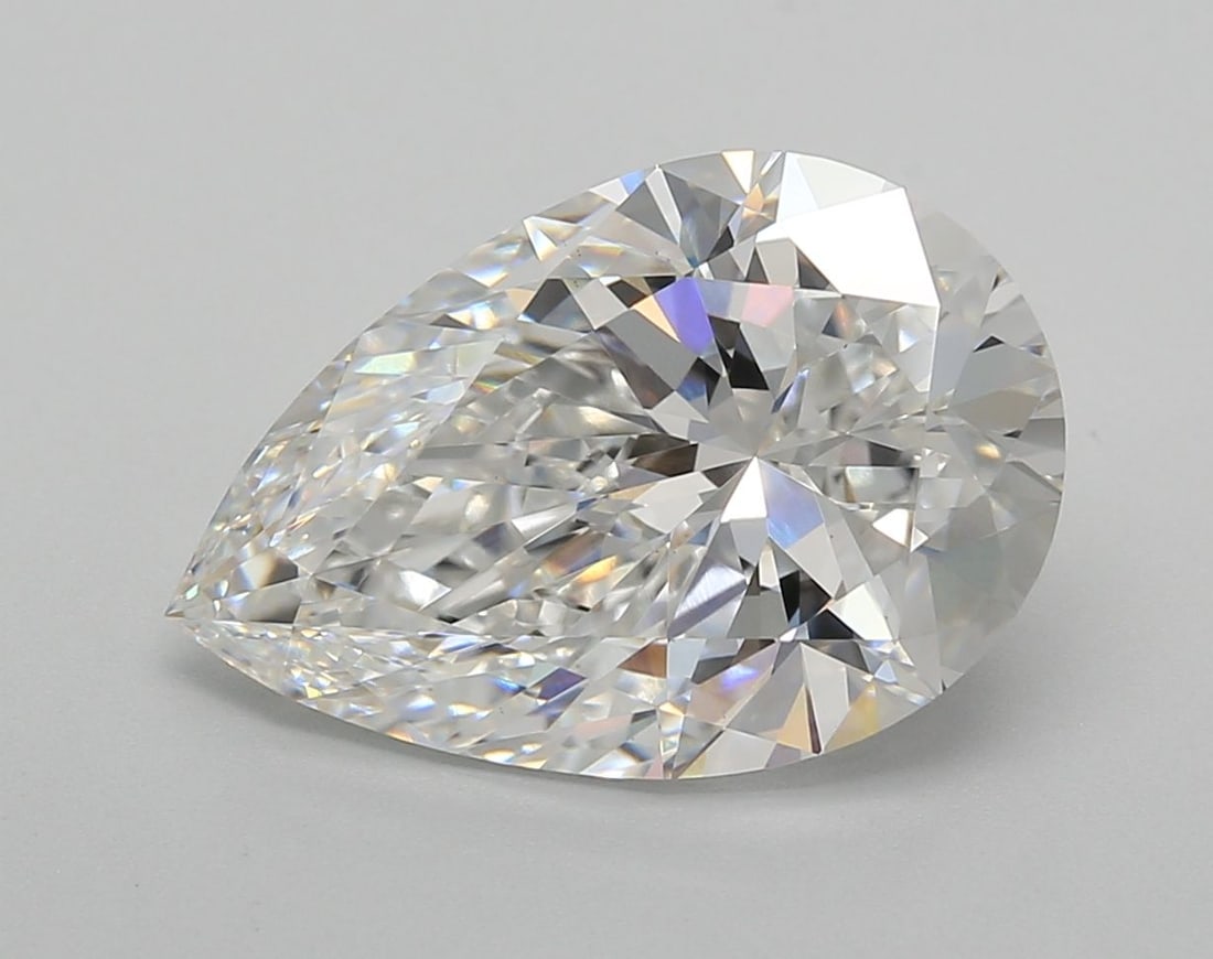 Loose Diamond - PEAR 5.01ct E VS1: Loose Diamond - PEAR 5.01ct E VS1 Source: This is a real non-mined Diamond that has been grown in a lab Shape: PEAR Carats: 5.01 Color: E Clarity: VS1 Certification: NONE Video: