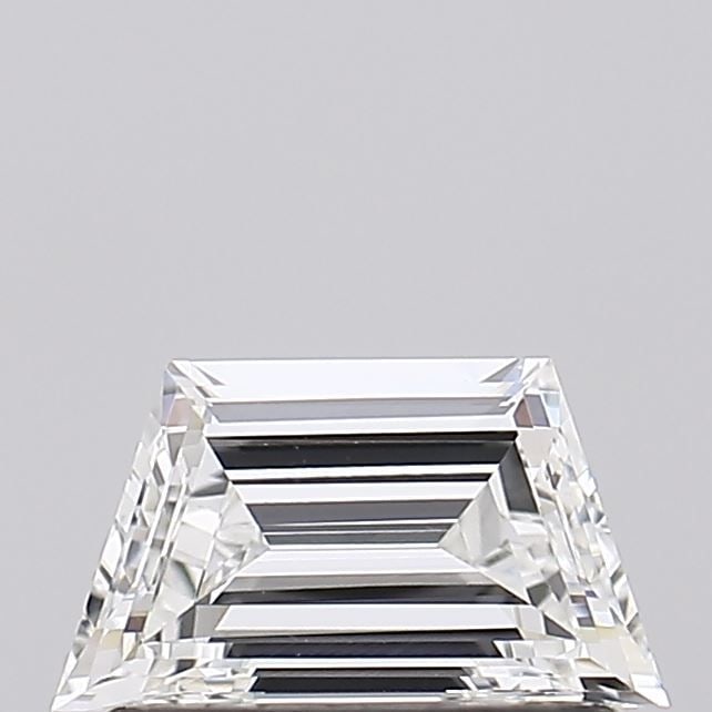 Loose Diamond - TRAPEZOID 0.52ct E VVS2: Loose Diamond - TRAPEZOID 0.52ct E VVS2 Source: This is a real non-mined Diamond that has been grown in a lab Shape: TRAPEZOID Carats: 0.52 Color: E Clarity: VVS2 Certification: NONE Video: