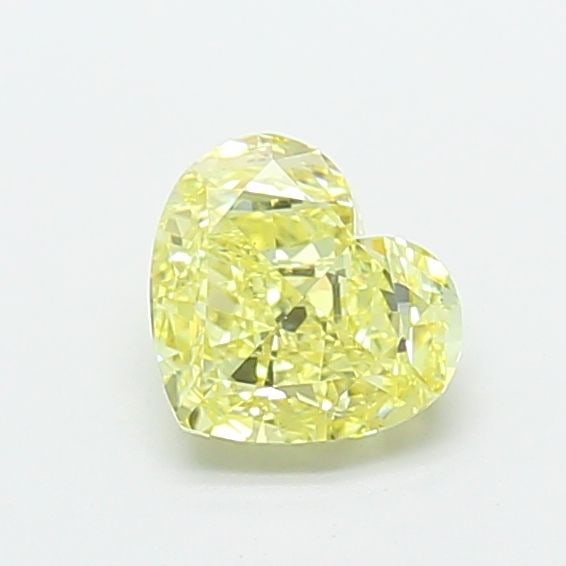 Loose Diamond - HEART 1.04ct Fancy Intense Yellow VS1: Loose Diamond - HEART 1.04ct Fancy Intense Yellow VS1 Source: This is a real non-mined Diamond that has been grown in a lab Shape: HEART Carats: 1.04 Color: Fancy Intense Yellow Certification: IGI Vid