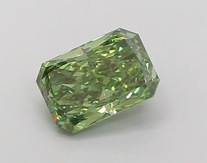 Loose Diamond - RADIANT 1.5ct Fancy Vivid Green VVS2: Loose Diamond - RADIANT 1.5ct Fancy Vivid Green VVS2 Source: This is a real non-mined Diamond that has been grown in a lab Shape: RADIANT Carats: 1.5 Color: Fancy Vivid Green Certification: IGI Video:
