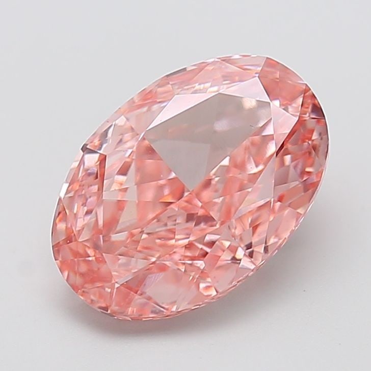 Loose Diamond - OVAL 5.0ct Fancy Vivid Pink VVS2: Loose Diamond - OVAL 5.0ct Fancy Vivid Pink VVS2 Source: This is a real non-mined Diamond that has been grown in a lab Shape: OVAL Carats: 5.0 Color: Fancy Vivid Pink Certification: IGI Video: