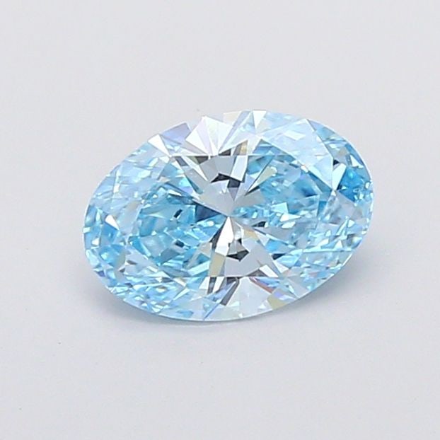 Loose Diamond - OVAL 1.37ct Fancy Vivid Blue VS2: Loose Diamond - OVAL 1.37ct Fancy Vivid Blue VS2 Source: This is a real non-mined Diamond that has been grown in a lab Shape: OVAL Carats: 1.37 Color: Fancy Vivid Blue Certification: IGI Video: