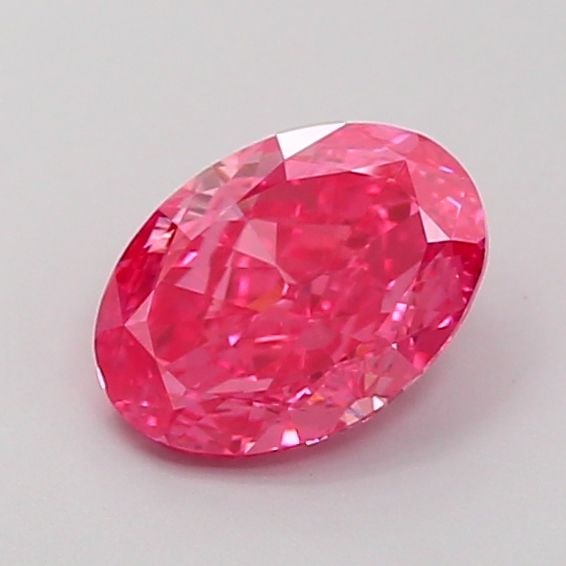 Loose Diamond - OVAL 1.35ct Fancy Vivid Pink VS2: Loose Diamond - OVAL 1.35ct Fancy Vivid Pink VS2 Source: This is a real non-mined Diamond that has been grown in a lab Shape: OVAL Carats: 1.35 Color: Fancy Vivid Pink Certification: IGI Video: