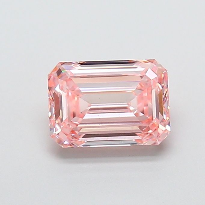 Loose Diamond - EMERALD 1.8ct Fancy Intense Pink VS1: Loose Diamond - EMERALD 1.8ct Fancy Intense Pink VS1 Source: This is a real non-mined Diamond that has been grown in a lab Shape: EMERALD Carats: 1.8 Color: Fancy Intense Pink Certification: IGI Video