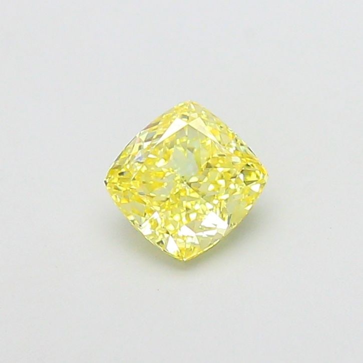 Loose Diamond - CUSHION MODIFIED 1.03ct Fancy Yellow VS1: Loose Diamond - CUSHION MODIFIED 1.03ct Fancy Yellow VS1 Source: This is a real non-mined Diamond that has been grown in a lab Shape: CUSHION MODIFIED Carats: 1.03 Color: Fancy Yellow Certification: I