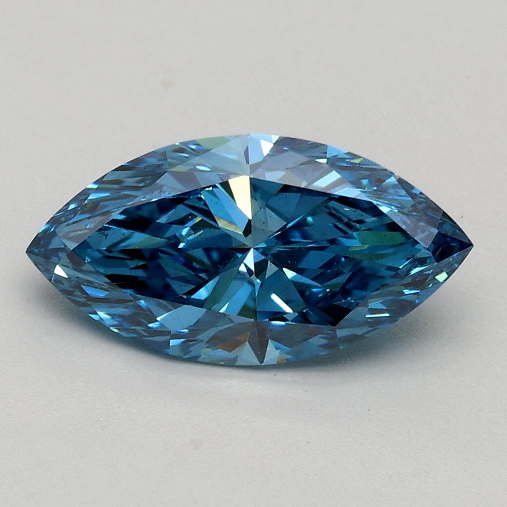 Loose Diamond - MARQUISE 1.31ct Fancy Vivid Blue VS2 (1 of 1)