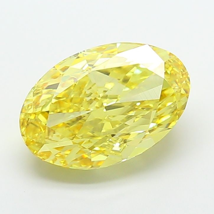 Loose Diamond - OVAL 7.05ct Fancy Vivid Yellow VS2: Loose Diamond - OVAL 7.05ct Fancy Vivid Yellow VS2 Source: This is a real non-mined Diamond that has been grown in a lab Shape: OVAL Carats: 7.05 Color: Fancy Vivid Yellow Certification: IGI Video: