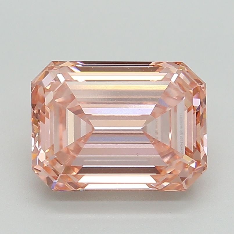 Loose Diamond - EMERALD 3.52ct Fancy Intense Pink VS1: Loose Diamond - EMERALD 3.52ct Fancy Intense Pink VS1 Source: This is a real non-mined Diamond that has been grown in a lab Shape: EMERALD Carats: 3.52 Color: Fancy Intense Pink Certification: IGI Vid