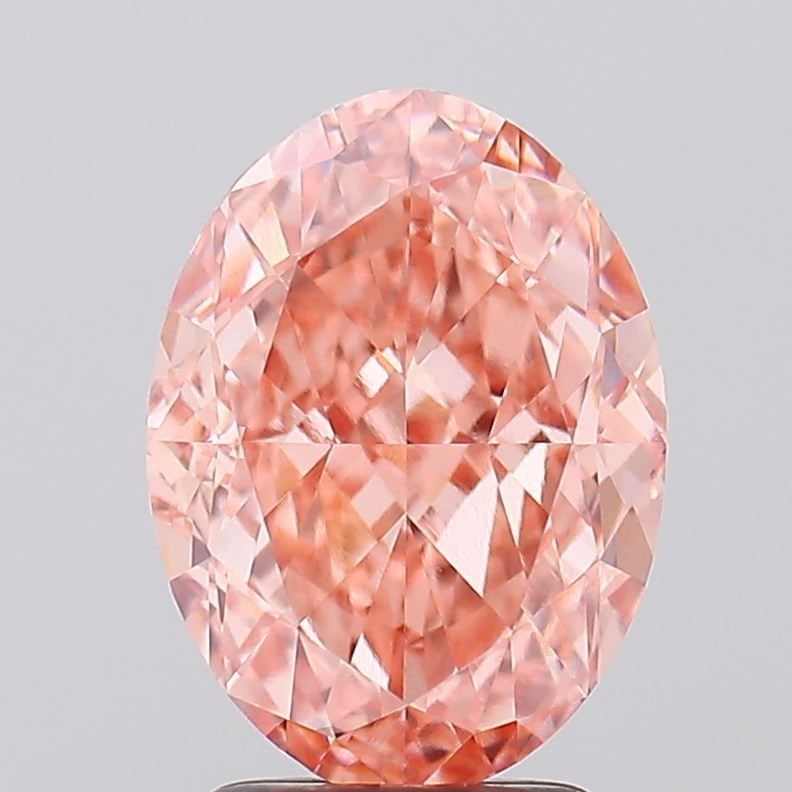 Loose Diamond - OVAL 3.22ct Fancy Vivid Pink VVS2: Loose Diamond - OVAL 3.22ct Fancy Vivid Pink VVS2 Source: This is a real non-mined Diamond that has been grown in a lab Shape: OVAL Carats: 3.22 Color: Fancy Vivid Pink Certification: IGI Video:
