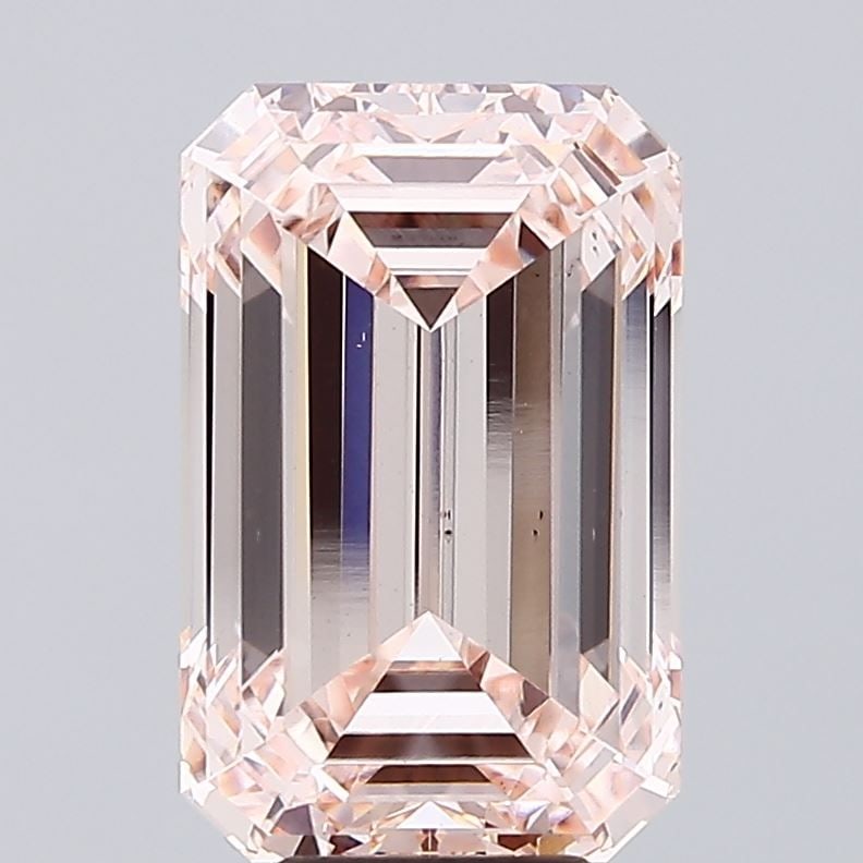 Loose Diamond - EMERALD 7.98ct Fancy Intense Pink VS1: Loose Diamond - EMERALD 7.98ct Fancy Intense Pink VS1 Source: This is a real non-mined Diamond that has been grown in a lab Shape: EMERALD Carats: 7.98 Color: Fancy Intense Pink Certification: IGI Vid